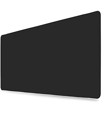 KATUMO Speed Gaming Alfombrilla XL Mousepad Alfombrilla Gaming Negro 60x30cm Base de Mesa Grande Precisión y Velocidad en Juegos Antideslizante