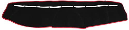 XYWHPGV Cojín de alfombra rojo negro del tablero de la cubierta del del tablero de instrumentos del poliéster para recoger(b61fd 8d066 b28f0 18ae7 5ba26 4a42c