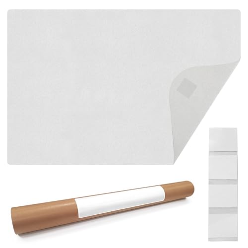 HOMEchicMOOD | Alfombra para Silla de Escritorio | Protector Suelo Transparente para Silla Ruedas | Protector para Suelos Multiusos | Material Resistente | Antideslizante (75x50cm.)