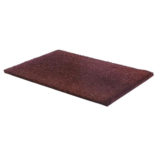 Comart - Felpudo Unido de Coco de Color - 23 x 53 cm - Alfombra de Color Liso para Entrada Exterior o Interior - con Fondo Antideslizante - para entradas de Edificios y oficinas - Rectangular