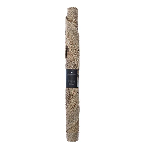 Atmosphera - Alfombra Calada 'Esra' en Yute D. 80 cm