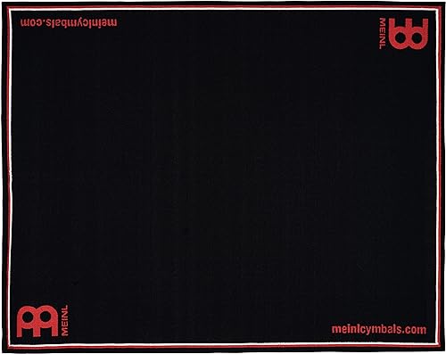 Meinl mdr-bk Tambor – Alfombra, color negro