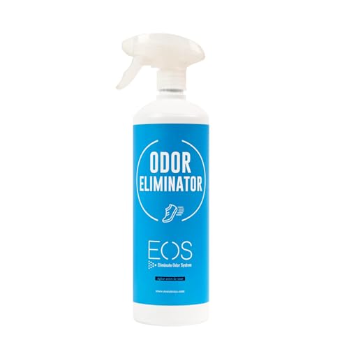 EOS Eliminador de Olores para Calzado 1L| Spray Neutralizador de Olores | Desodorante Zapatos y Zapatillas Deportivas | Limpiador Enzimático Anti Olor Sudor y Hongos Pies |Protección Duradera y Fresca