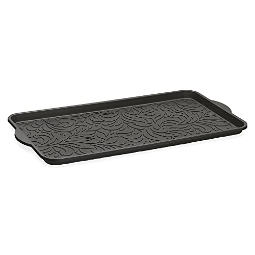 Navaris Bandejas para Zapatos - Set de 2X Bandeja para secar Calzado - Base escurridora de Goteo para Zapato - 74.5 x 37 x 3 CM