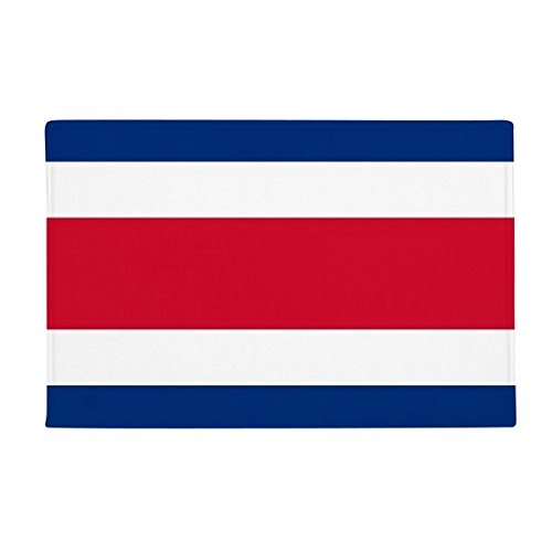 DIYthinker Costa Rica Bandera Nacional América del Norte País Antideslizante Suelo Alfombra Alfombra baño salón Cocina Puerta 16 