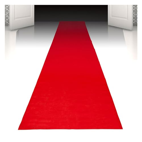 Boland 44167 - Alfombra roja, 450 x 60 cm, Decoración, Carnaval, Fiesta de lemas, VIP, Boda, Halloween