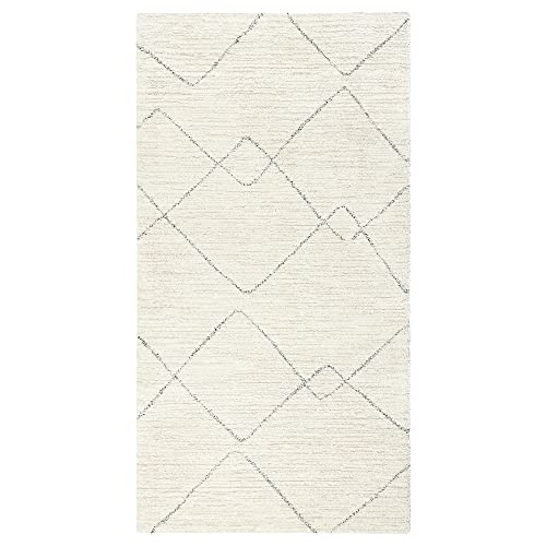 IKEA Alfombra de pelo bajo, 80 x 150 cm, color beige