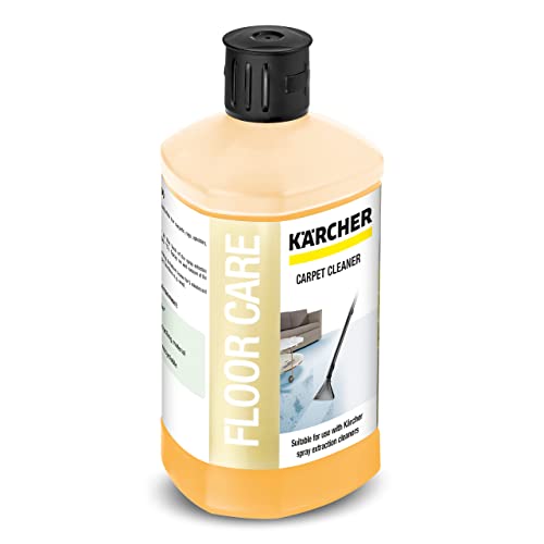 Limpiador RM 519 de Kärcher, adecuado para la limpieza de alfombras, tapicerías, asientos de coches, etc., 1l de concentrado genera 40l de líquido una vez diluido