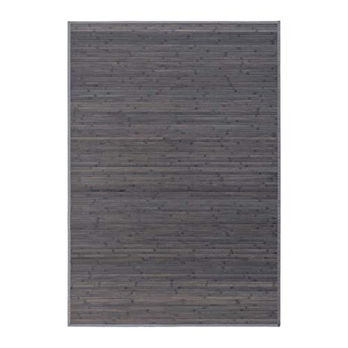 Casaseleccion Sandra Marques S.L.-Alfombra Gris BAMBÚ 140 X 200 CM