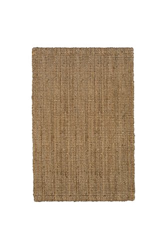 Jute & Co. Alfombra, Yute, Gris, 50 x 80 cm