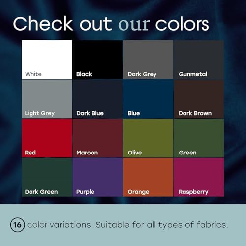 Furniture Clinic FabriCoat - Pintura para tela, se utiliza para restaurar o cambiar el color de tapicería, muebles suaves, interiores de automóviles, ropa y calzado (250 ml, negro)