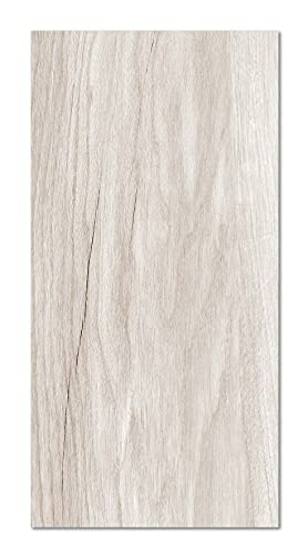 Panorama Alfombra Vinílica Textura Madera Beige 40x80 cm - Alfombra en Vinilo - Alfombra Salón Antideslizante, Antihongos e Ignífuga - Alfombras Grandes - Alfombras PVC