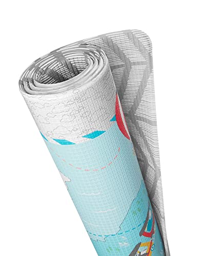 Skip Hop Reversible Playmat-Little Travellers
