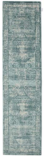 RugVista, Jacinda, Alfombra, Pelo Medio, 80 x 300 cm, Pasillo, Moderno, Oeko-Tex Standard 100, Polypropylene, Pasillo Dormitorio Cocina, Sala De Estar, Claro, Gris