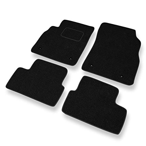 Mossa Alfombrillas adecuadas para Chevrolet Cruze (2008-2016) - alfombras para Coche - Color Negro 1