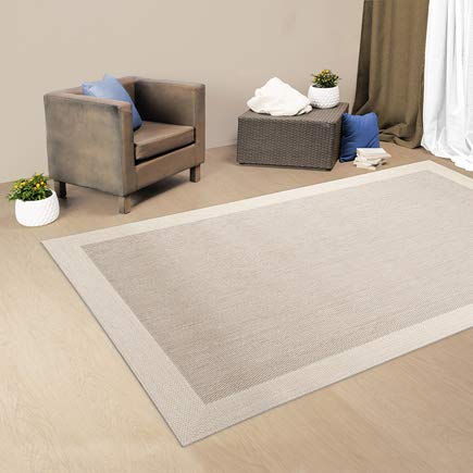 GleeGrass Alfombra TEPLON VINILICA Natural Beige-Natural (140 x 200 cm)