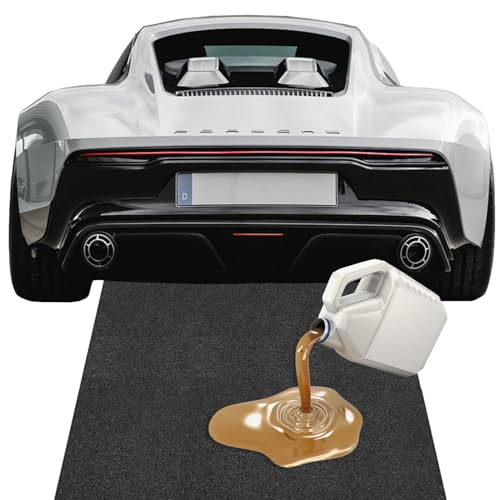 bechoanigel Estera de Recogida de Aceite 152x91cm, Alfombra Moto, Base de Banco de Trabajo, Estera de Garaje Coche,Al Aceite y a Las Manchas, Adecuado para de Garajes, Talleres Mantenimiento