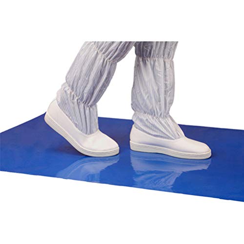 BSTiltion 30 Piezas Alfombra Felpudo desinfectante para Entrada, 45x60cm, Alfombrilla Antibacteriana Desmontable Alfombrillas Adhesivas PVC, Sin Polvo, Alfombrilla de Limpieza Rasgable