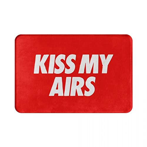 TIKLO Kiss My Airs Door Mat Alfombra De Baño Entrada Balcón Decoración De Alfombras Decoración De La Habitación para Adolescentes Alfombra del Pasillo Alfombra De La Sala De Estar 200X300cm