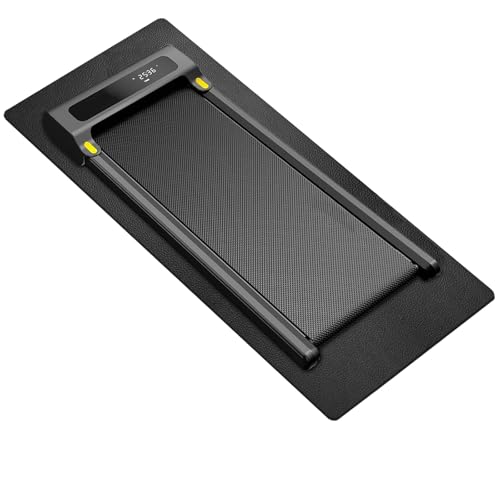 Bibykivn 6 mm PVC Esterilla Cintas de Correr, Alfombrilla Protectora de Suelo para Aparatos de Fitness, para Bancos de Pesas/Elípticas/Bicicletas Estáticas, Resistente Alfombrilla Protectora(70*150cm)