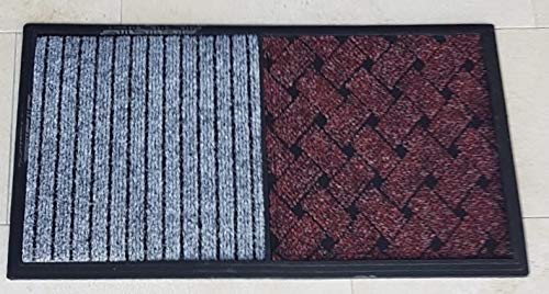 Aido -Alfombra desinfectante Roja 40X 70 CM– felpudos Entrada casa – Alfombra desinfectante – Felpudo – Felpudo desinfectante – Felpudo desinfectante – 100% fabricación en ESPAÑA.
