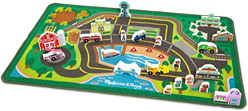 Melissa & Doug Paw Patrol Alfombra de Actividades - Bahía de Aventuras (22 Piezas)