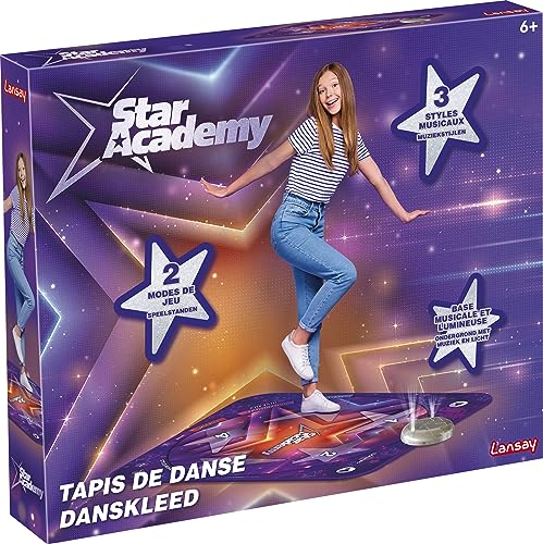 Lansay Star Academy Alfombra de Baile para niños (electrónica Junior, a Partir de 6 años)