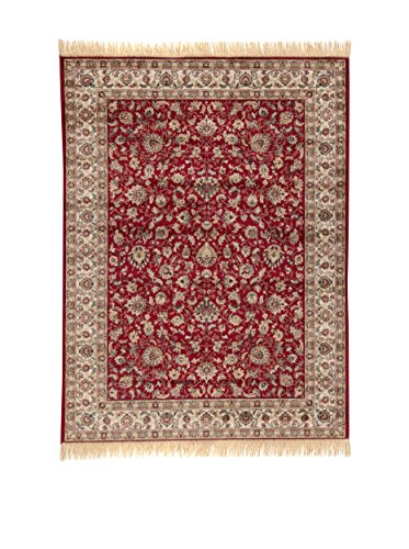 ABC Tappeti Alfombra Farshian Hereke Rojo/Barro 100 x 140 cm