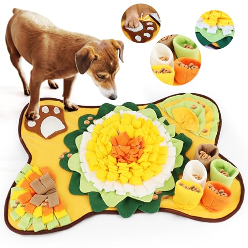 Alfombra Olfato Perro, MXTIMWAN Snuffle Mat para Perros, Juguetes interactivos, Alfombra Olfativa para Perros y Gatos