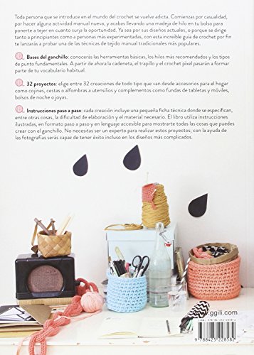 Crochet moderno: Accesorios y proyectos para el hogar (GGDIY)