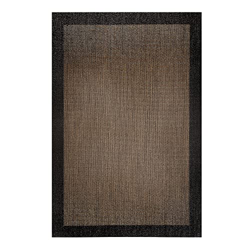 Estores Basic Alfombra Vinilica Salon Premium Alfombras de habitación baño Cocina Lavable Antideslizante para Interior y Exterior, Bronce, 80 x 150cm