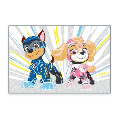 Herding Alfombra de la Patrulla Canina, 50 x 75 cm, Parte Delantera: 100% Poliamida
