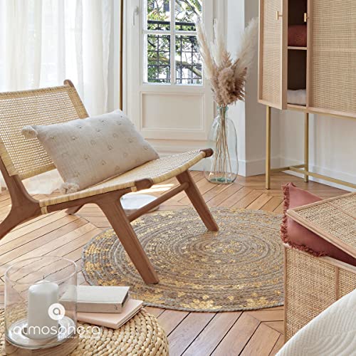 ATMOSPHERA CREATEUR D'INTERIEUR Alfombra de Oro Brillante Juté