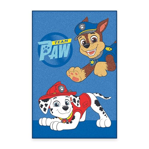 Herding Alfombra de la Patrulla Canina, 50 x 75 cm, Parte Delantera: 100% Poliamida