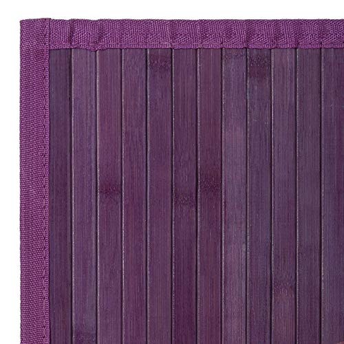 Lolahome Alfombra De Salón O Comedor Provenzal Lila De Bambú De 140 X 200 Cm France, 140X200