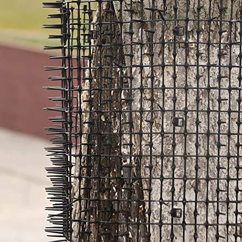 200CM*28CM Pinchos Anti Gatos, Alfombrilla de plástico con Pinchos Evita Que Las Mascotas se Acerquen para Jardines Interiores Y Exteriores