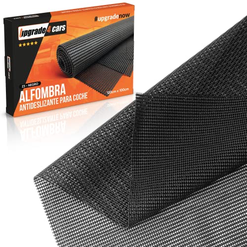 Upgrade4cars Alfombra Antideslizante 120 x 100 cm para Coche, Techo, Alfombras, Maletero, Cajones, Cocina etc. | Alfombrilla Multiuso Recortable